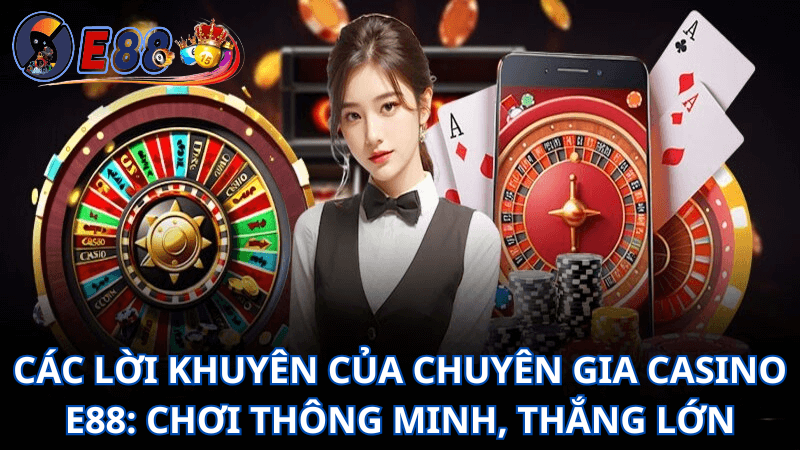 Các Lời Khuyên Của Chuyên Gia Casino e88: Chơi Thông Minh, Thắng Lớn